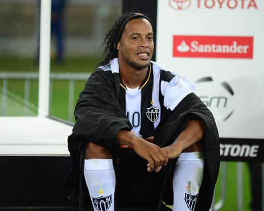 Ronaldinho de Atletico Mineiro's. AFP