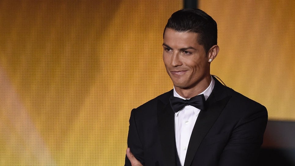 Cristiano Ronaldo, delantero del Real Madrid y capitán de la selección lusa. AFP