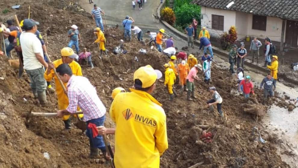 Así avanzan los trabajos en Rosas, Cauca. Foto: oficial