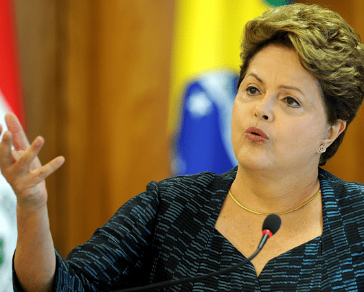 La presidenta Dilma Rousseff inició una campaña contra el espionaje electrónico de EE.UU. Foto: AFP