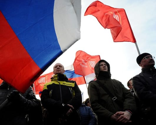 El Gobierno central de Kiev ha declarado inconstitucional el referéndum. Foto: AFP