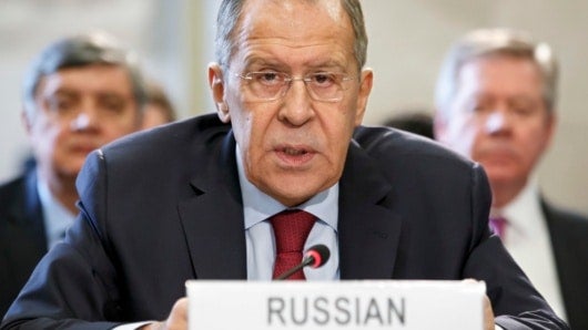 El canciller ruso, Serguei Lavrov. Foto: AFP