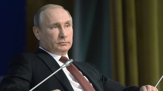 Vladímir Putin, presidente de Rusia. Foto AFP