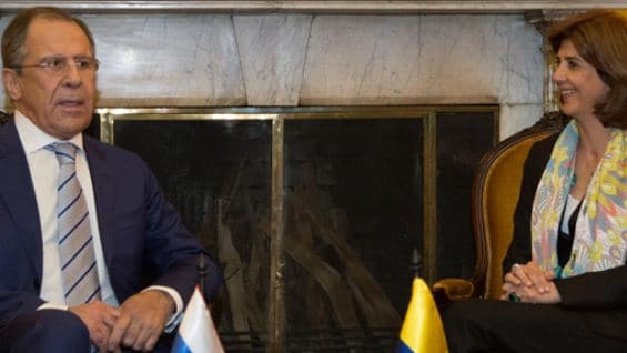 Lavrov y Holguín. Foto: Oficial.