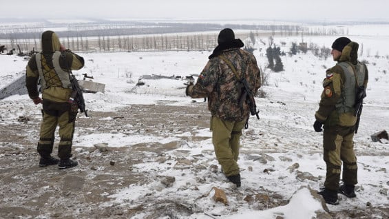 Grupos de las fuerzas armadas de la Federación de Rusia habrían cruzado la frontera. Foto AFPAFP