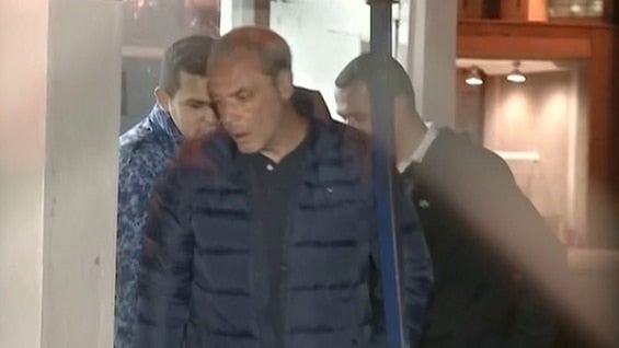 Alessandro Corridori al salir de la cárcel. Foto: Noticias RCN.