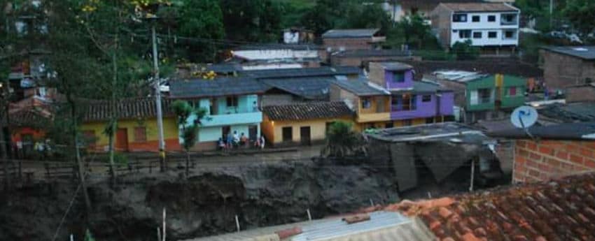 "No tenemos ni siquiera la dimensión del desastre", dice la alcaldesa de Salgar. Foto: @RCNLaRadio