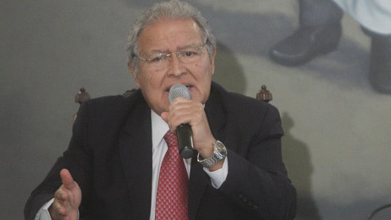Salvador Sánchez Cerén, presidente de El Salvador. Foto: EFE.