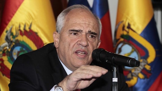 Ernesto Samper, secretario general de la Unasur. Foto: AFP.
