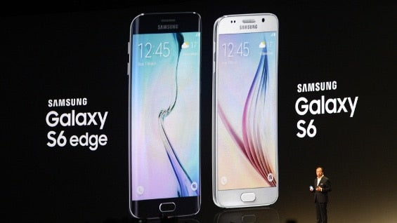 Nuevos modelos Samsung. Foto: AFP.
