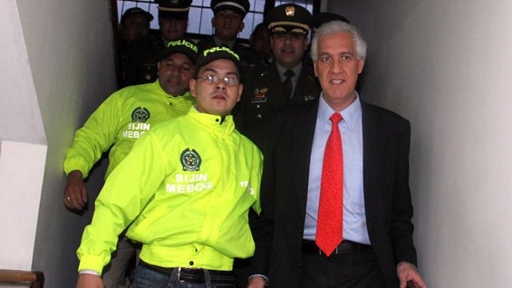 Samuel Moreno Rojas, exalcalde de Bogotá. Foto: AFP.