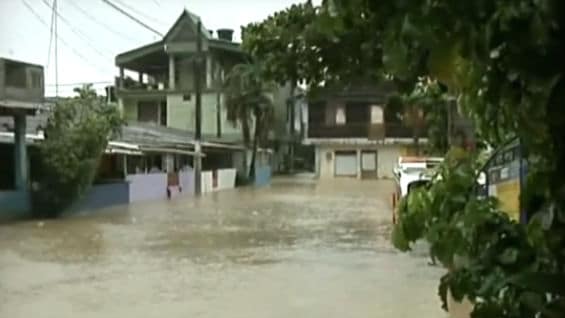 Barrios inundados por la lluvia. Foto: NoticiasRCN.com