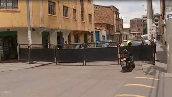 Los habitantes del barrio temer que las autoridades se vayan de la zona. Foto: Noticias RCN.