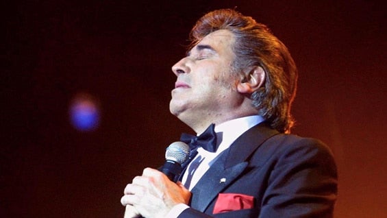 'Sandro de América' es considerado el fundador del movimiento roquero en Argentina. Foto: AFP.