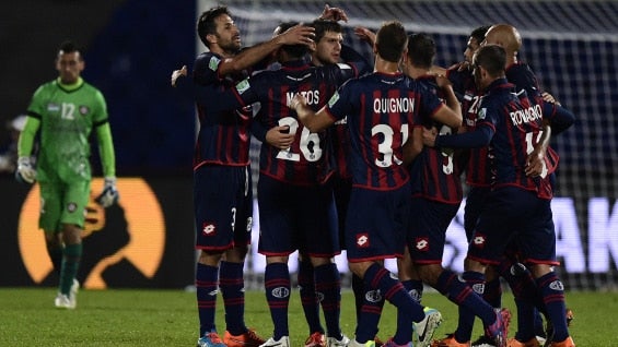 San Lorenzo, donde juega Mario Alberto Yepes, enfrentará al Real Madrid. Foto: AFP.