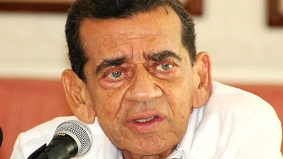 El fundador de la universidad San Martín, Mariano Alvear.