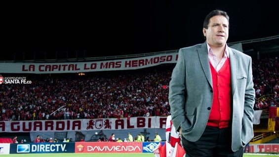 César Pastrana. Foto: @SantaFe (Twitter)