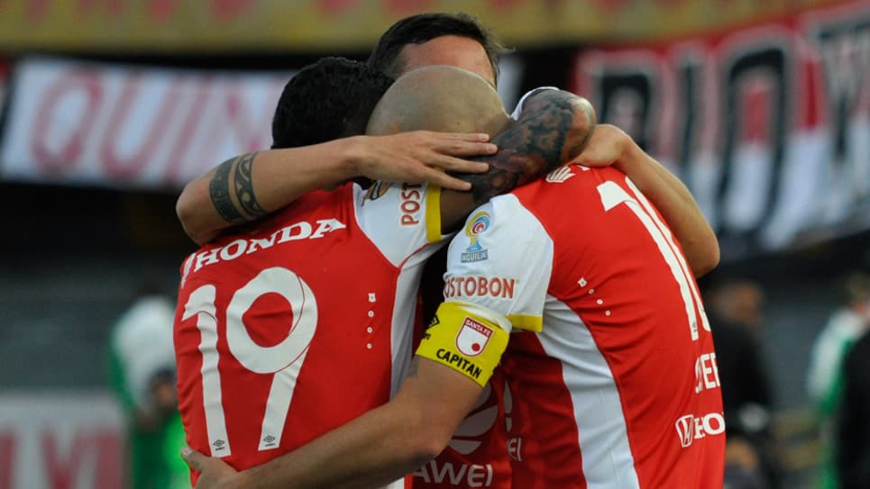 Santa Fe es líder tras la primera fecha de la Liga. Foto Oficial