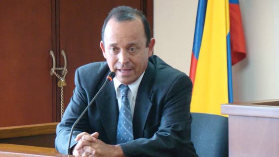 Santiago Uribe, acusado de los supuestos delitos de homicidio y concierto para delinquir. Foto: Noticias RCN.