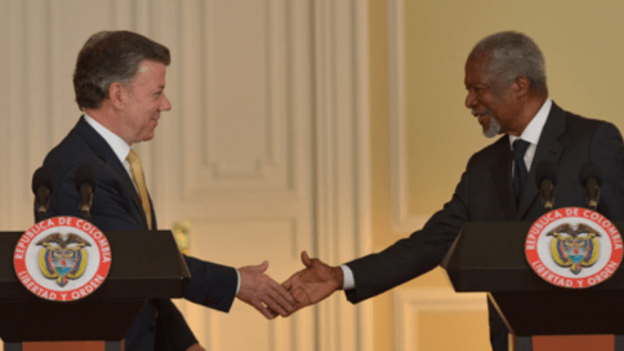 Kofi Annan fue Premio Nobel de la Paz del 2001. Foto. Oficial