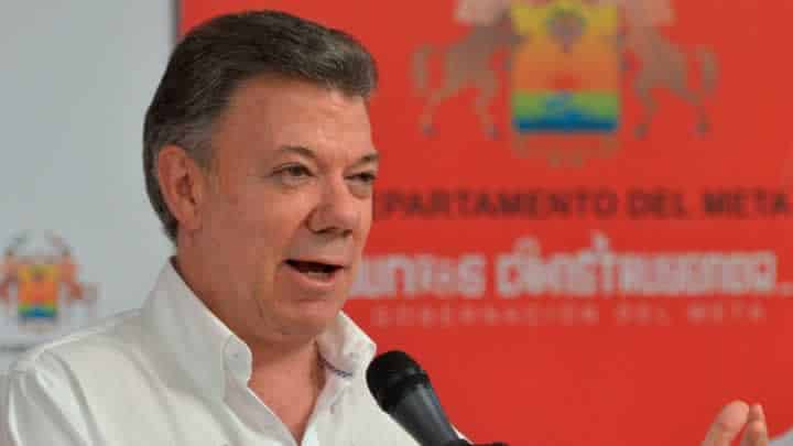 Juan Manuel Santos, presidente de Colombia. Foto: Oficial.