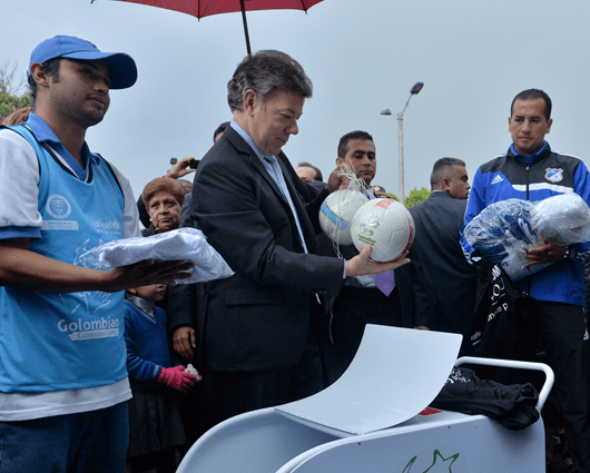 Juan Manuel Santos, presidente de Colombia. Foto: Presidencia.