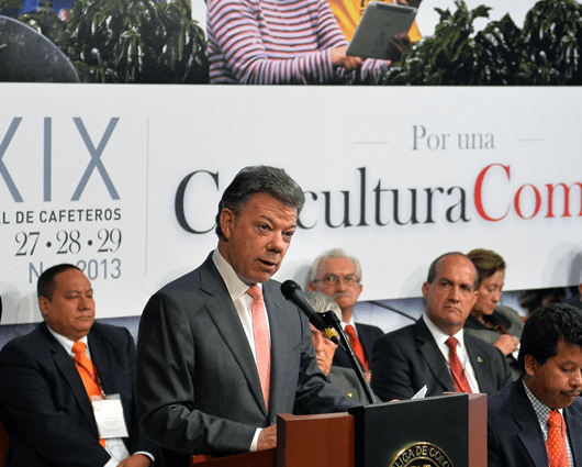Juan Manuel Santos, presidente de Colombia. Foto: Presidencia.