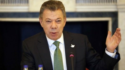 El presidente Juan Manuel Santos. Foto: Oficial