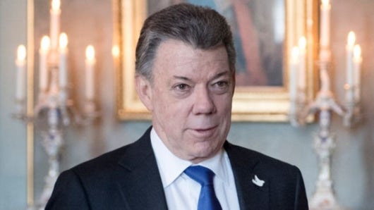 El presidente Juan Manuel Santos. Foto: AFP