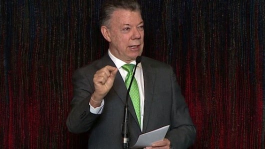 Foto: Presidente Juan Manuel Santos en la Casa de Nariño / NoticiasRCN.com