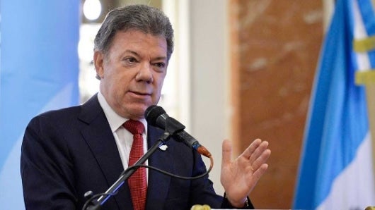Juan Manuel Santos, presidente de Colombia.