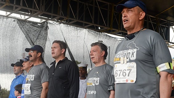 El presidente Juan Manuel Santos. Foto: Oficial.
