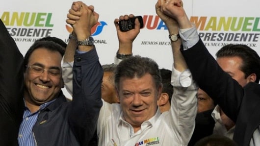 Juan Manuel Santos. Foto: AFP