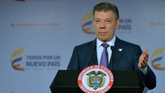Presidente Juan Manuel Santos. Foto: SIG