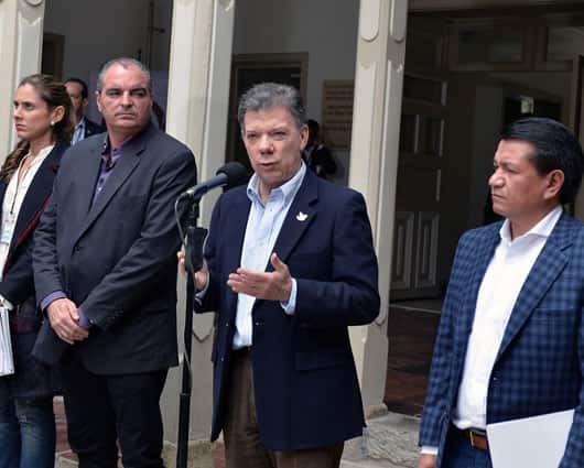 “Ojalá podamos dar parte de victoria hoy", indicó el jefe de Estado. Foto: Oficial.