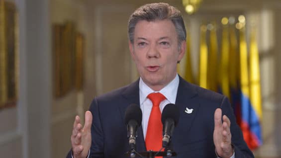 Juan Manuel Santos, presidente de la República. Foto: SIG