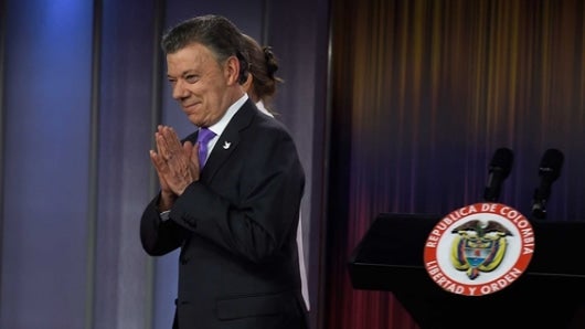 Juan Manuel Santos, presidente de Colombia.