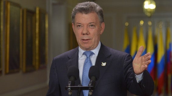 Juan Manuel Santos, presidente de Colombia. Foto: oficial.