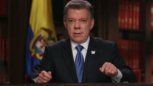 Juan Manuel Santos, presidente de Colombia. Foto Oficial