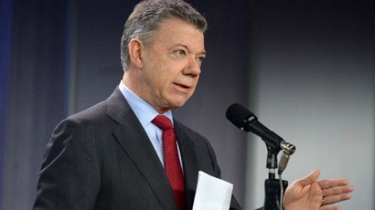 Juan Manuel Santos, presidente de Colombia. Foto: SIG