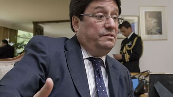 El exvicepresidente Francisco Santos. Foto: AFP.