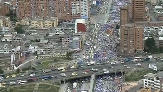 En la marcha había unos 1.100 policías vestidos de civil.