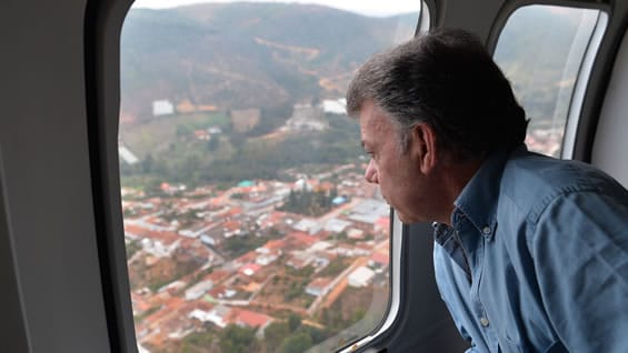 Presidente Juan Manuel santos. Foto: SIG