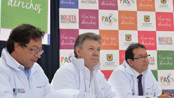 Presidente Juan Manuel Santos. Foto: Noticias RCN.