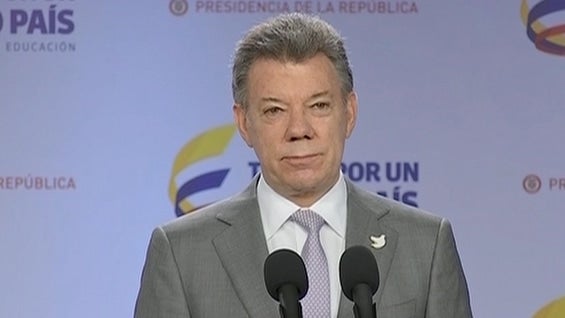 Juan Manuel Santos, presidente de Colombia. Foto: Noticias RCN.