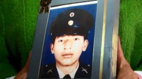 El sargento del Ejército Libio Martínez Estrada.