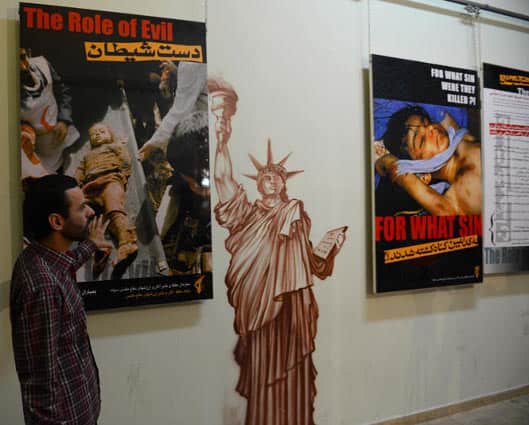 La antigua embajada de Estados Unidos es hoy un museo antioccidental. Foto: NoticiasRCN.com