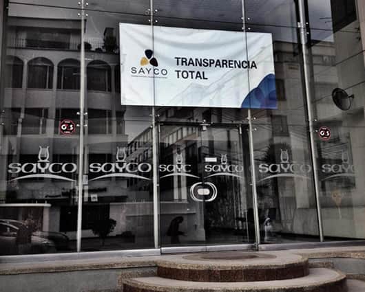 Los compositores exigen la salida del gerente, del Consejo Directivo y el de Vigilancia. Foto: oficial