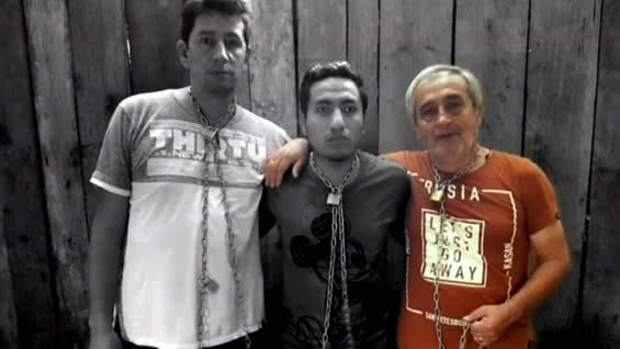 Foto: Equipo periodístico secuestrado en zona den frontera/ NoticiasRCN.com