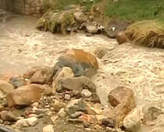 10 familias resultaron damnificadas por el hecho. Foto: RCN.